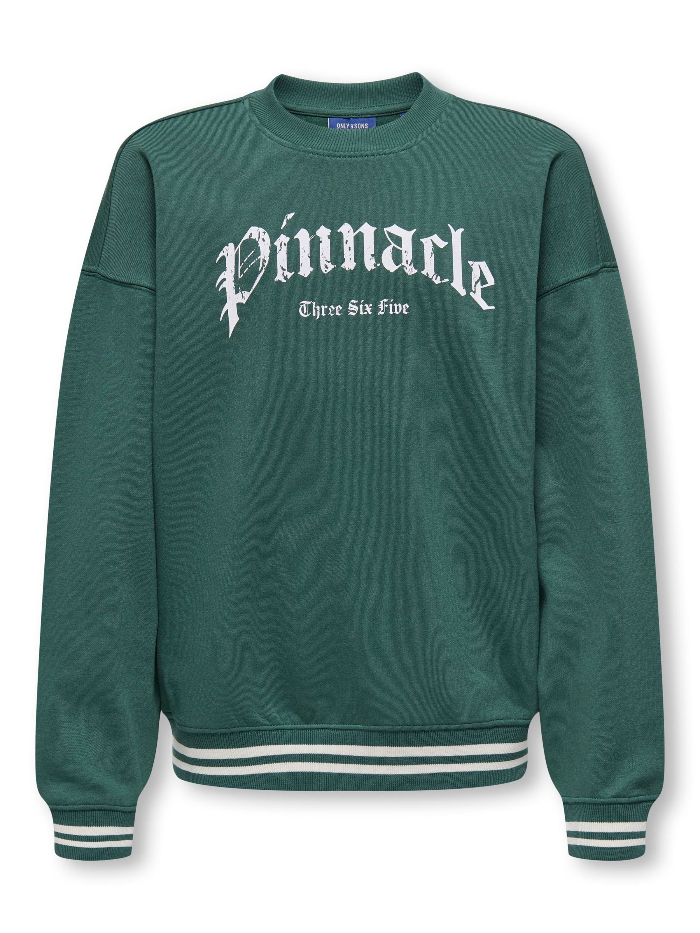 Only & Sons Junior Sweatshirt 'OSJConnor' in Green: front