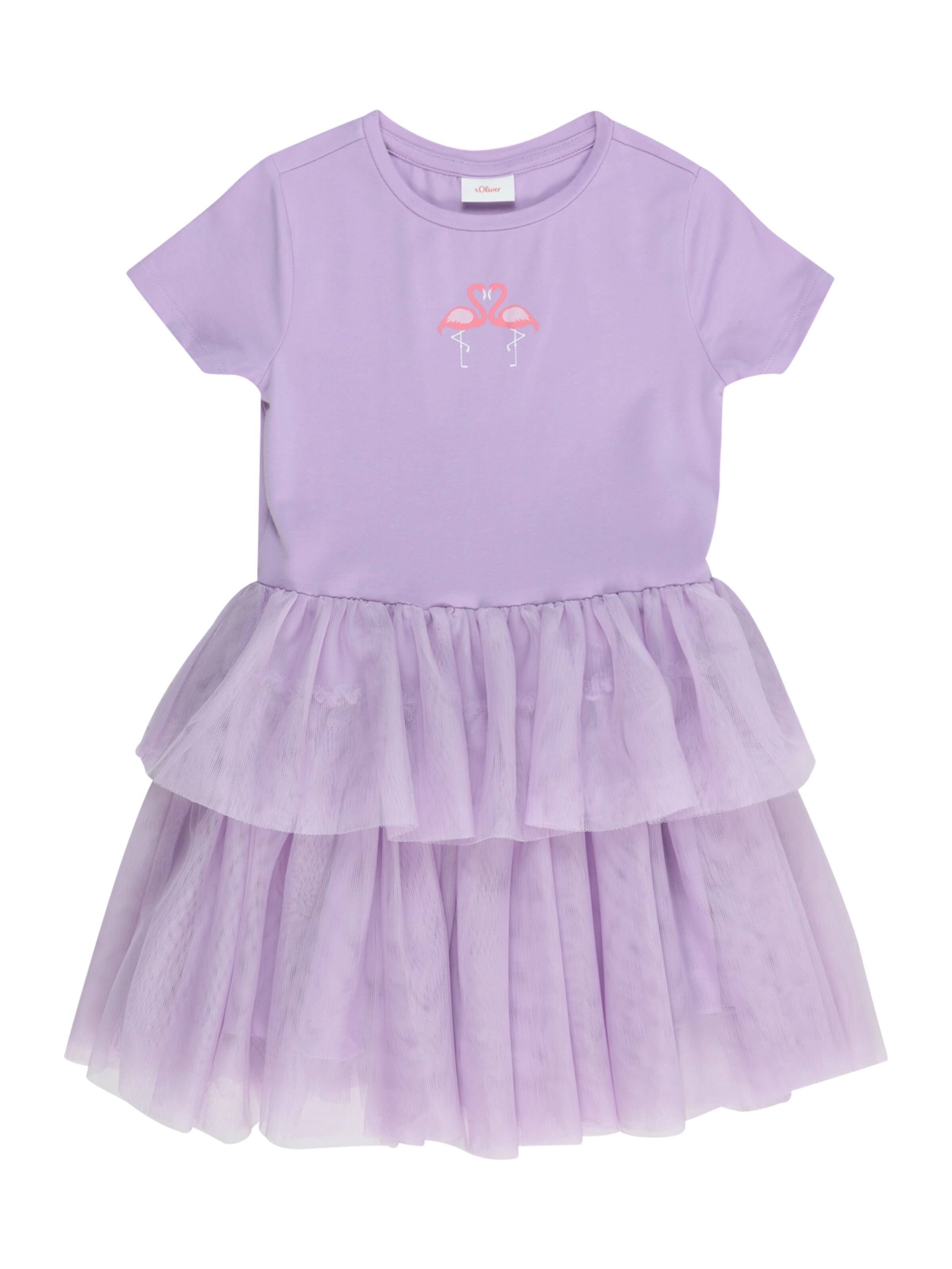 s.Oliver Kleid in Lila: Vorderseite