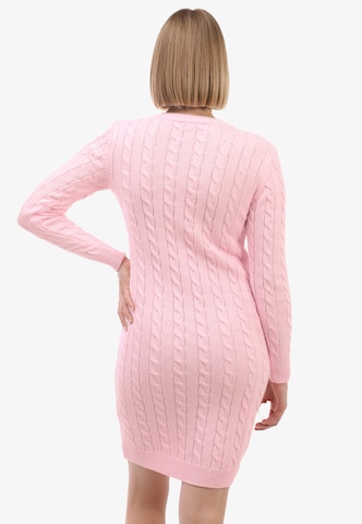 Robes en maille Felix Hardy en rose