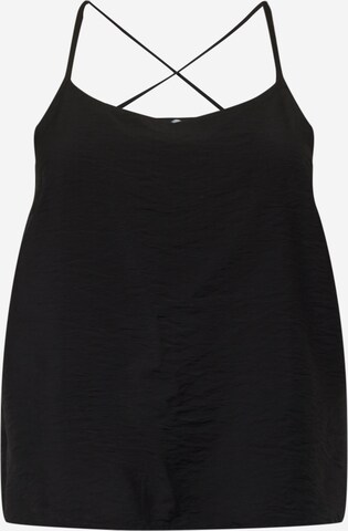 ABOUT YOU Curvy Top 'Helene' in Zwart: voorkant