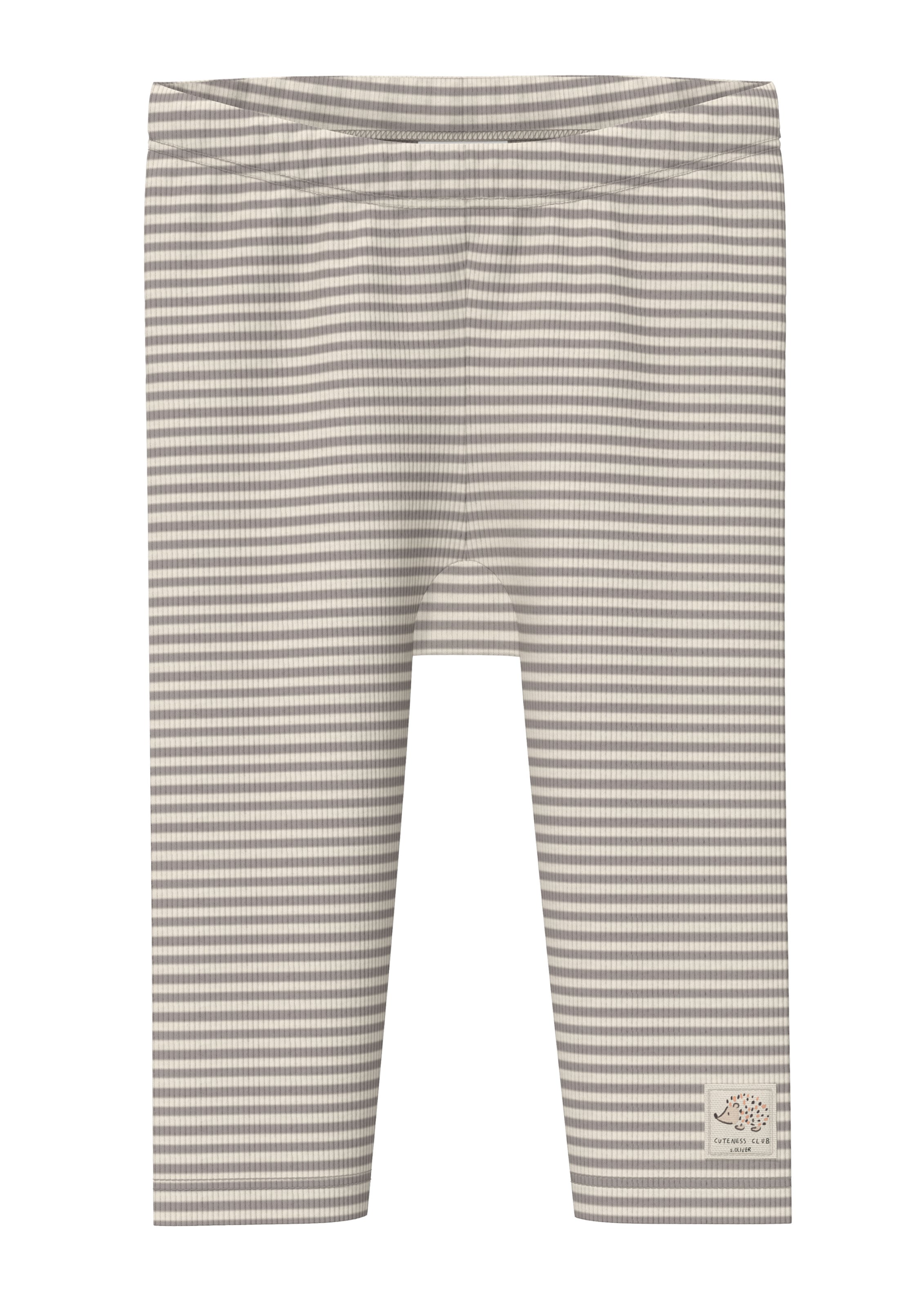 Coupe slim Leggings s.Oliver en beige : devant