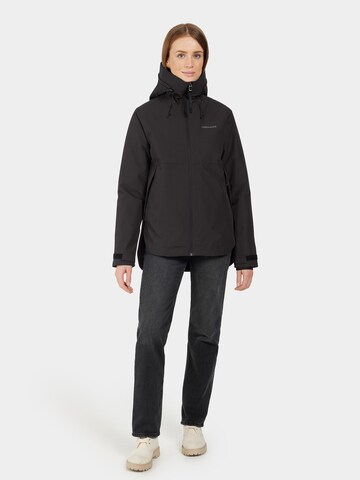 Didriksons Outdoorjacke (GRS) in Schwarz