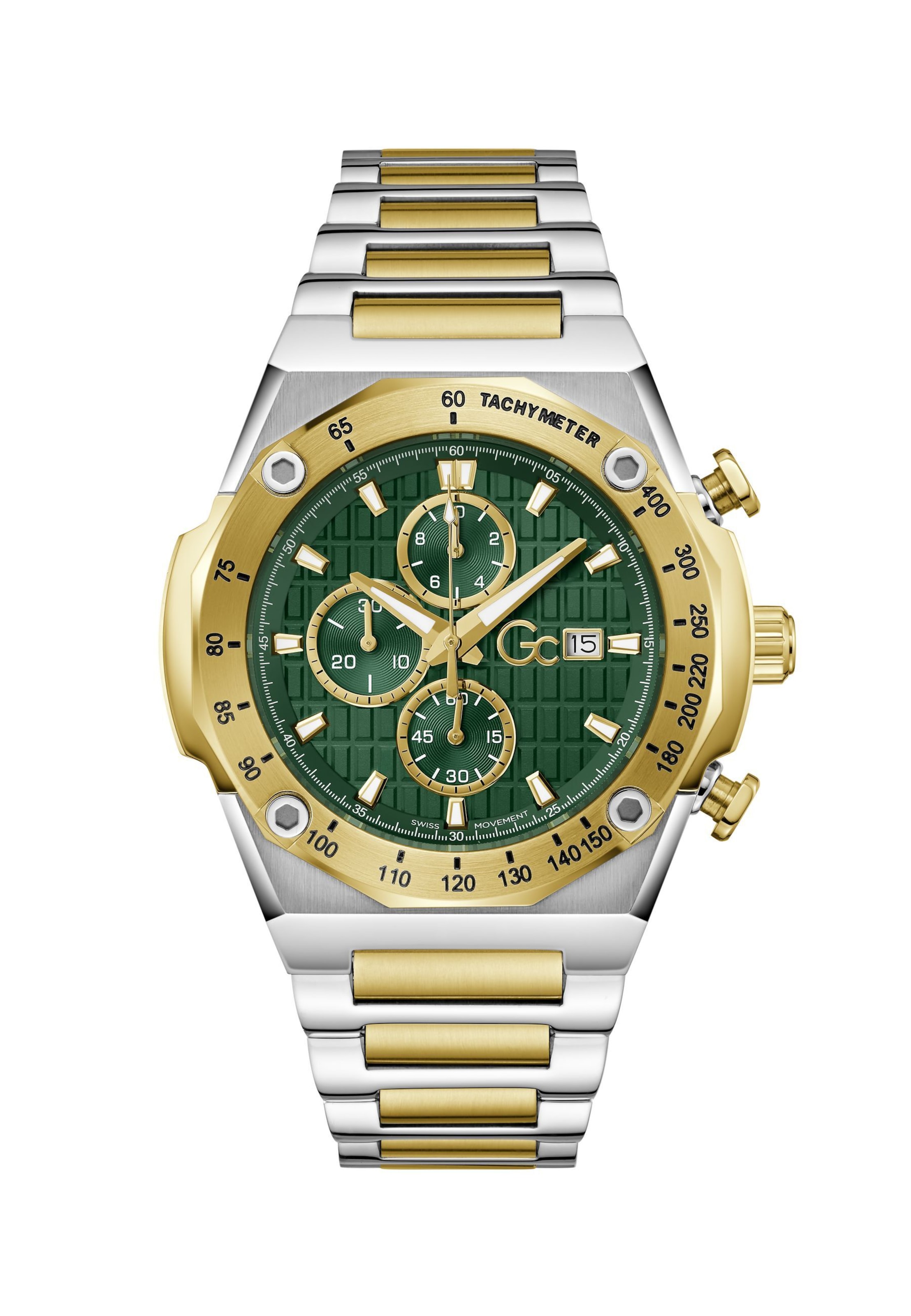 Orologio analogico 'Idol Sport' di Gc in argento: frontale