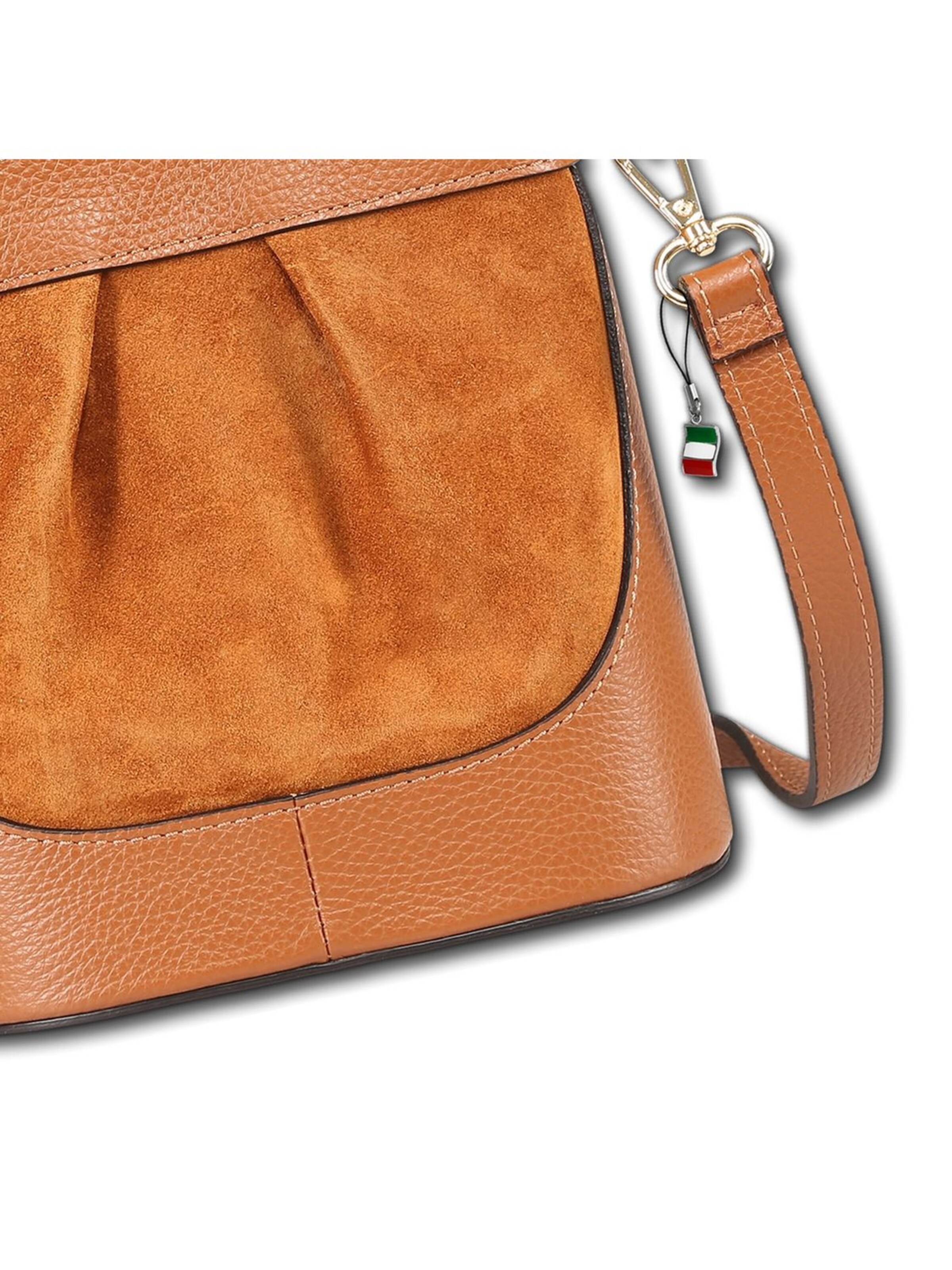 Florence Schoudertas in Bruin