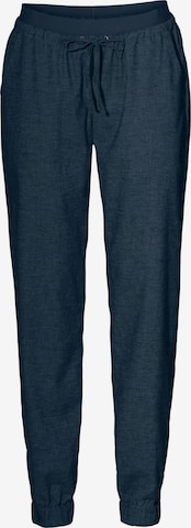 VAUDE Regular Outdoor Pants 'Redmont' in Blue: front