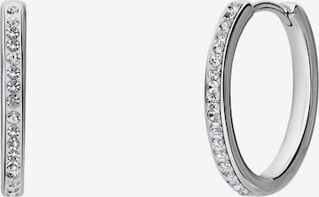 Lucardi Ohrringe in Silber: Vorderseite