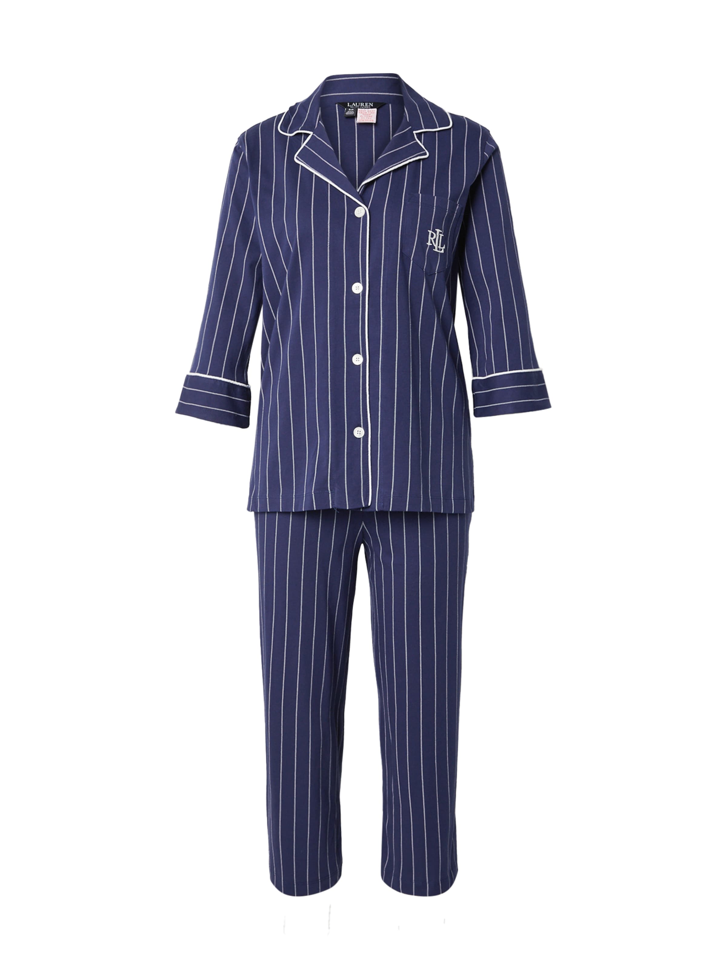 Pigiama di Lauren Ralph Lauren in blu: frontale