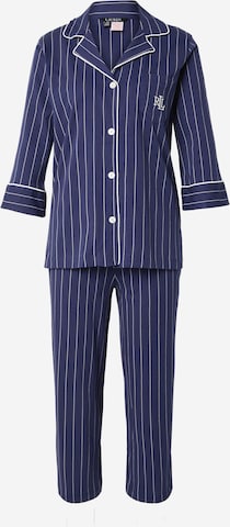 Pyjama Lauren Ralph Lauren en bleu : devant