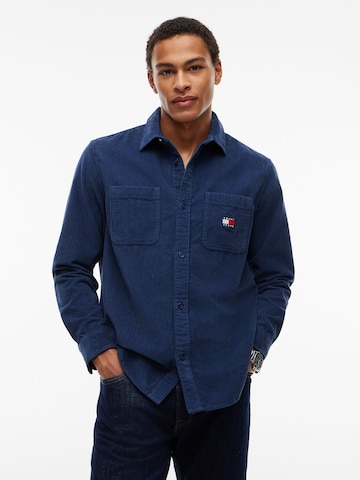 Comfort fit Camicia di Tommy Jeans in blu: frontale