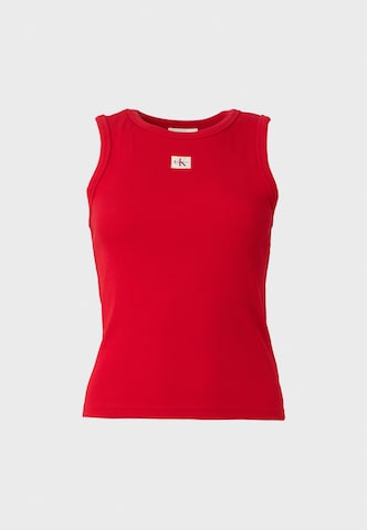Calvin Klein Jeans Top in Red: front