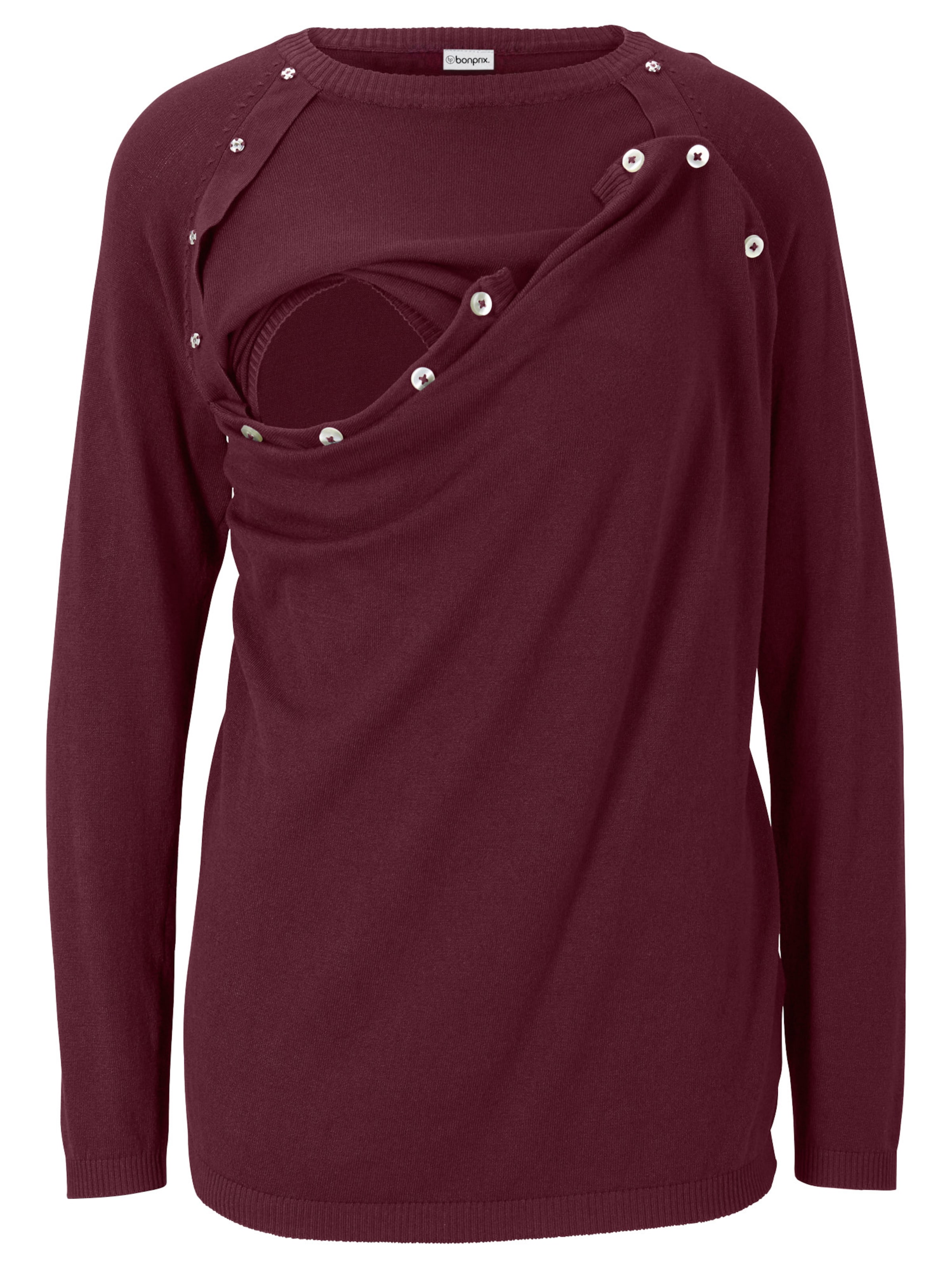 bonprix Pullover in Rot