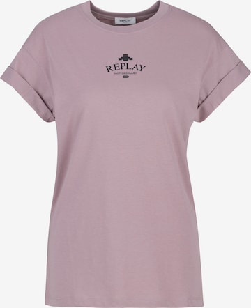 REPLAY Shirt in Pink: front