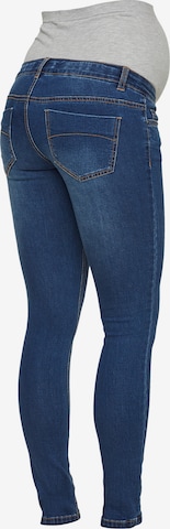 Slimfit Jeans 'Mllola' di MAMALICIOUS in blu