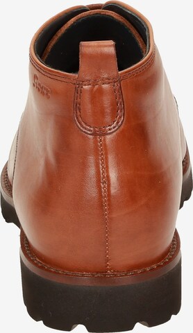SIOUX Lace-Up Ankle Boots 'Meredith' in Brown