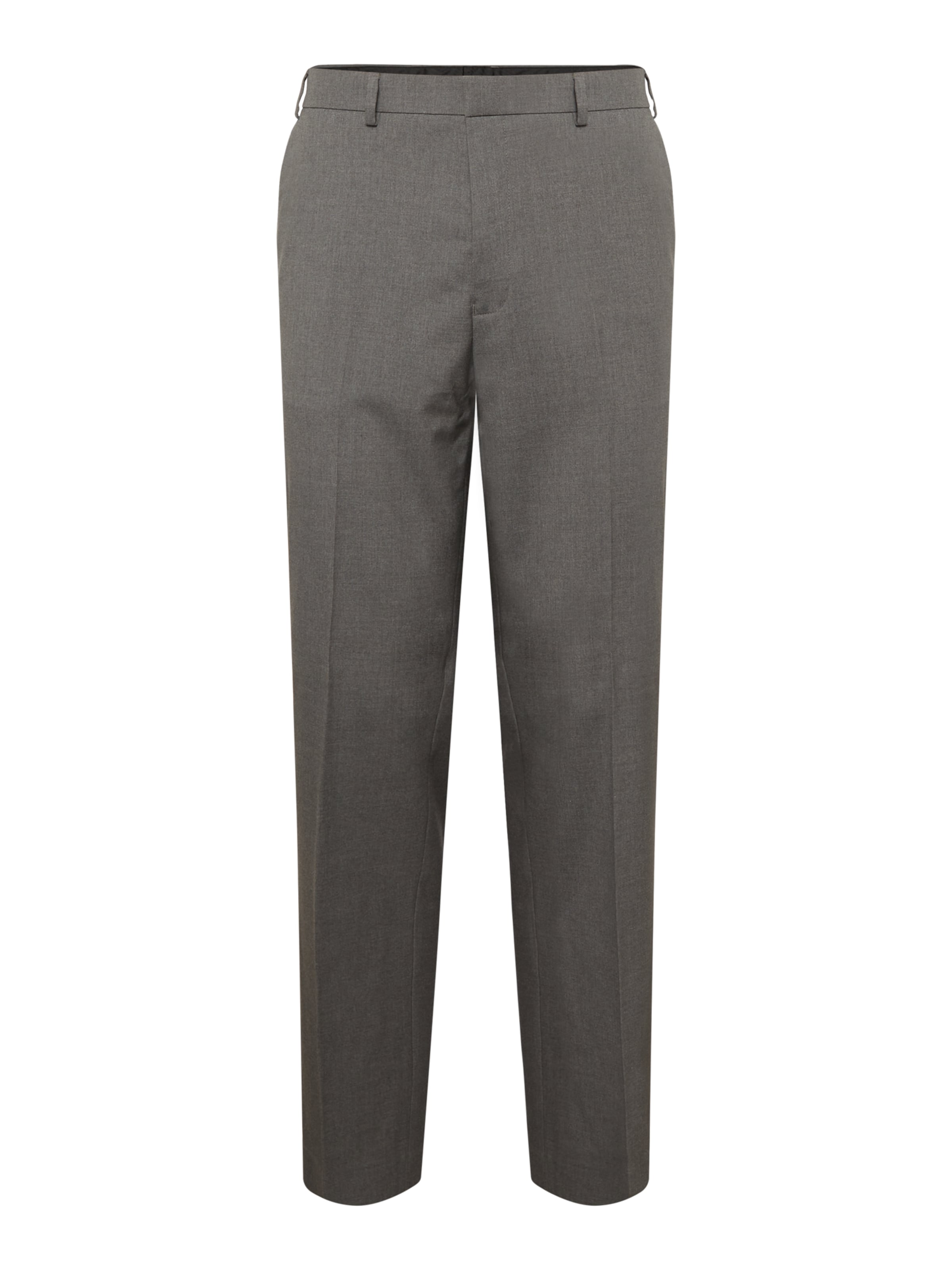 BURTON MENSWEAR LONDON regular Bukser med fals i grå: forside