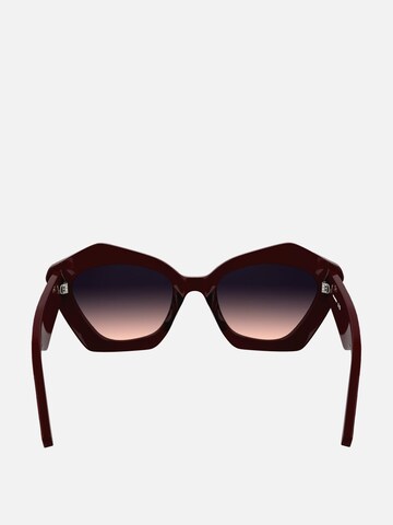 Karl Lagerfeld Zonnebril in Rood