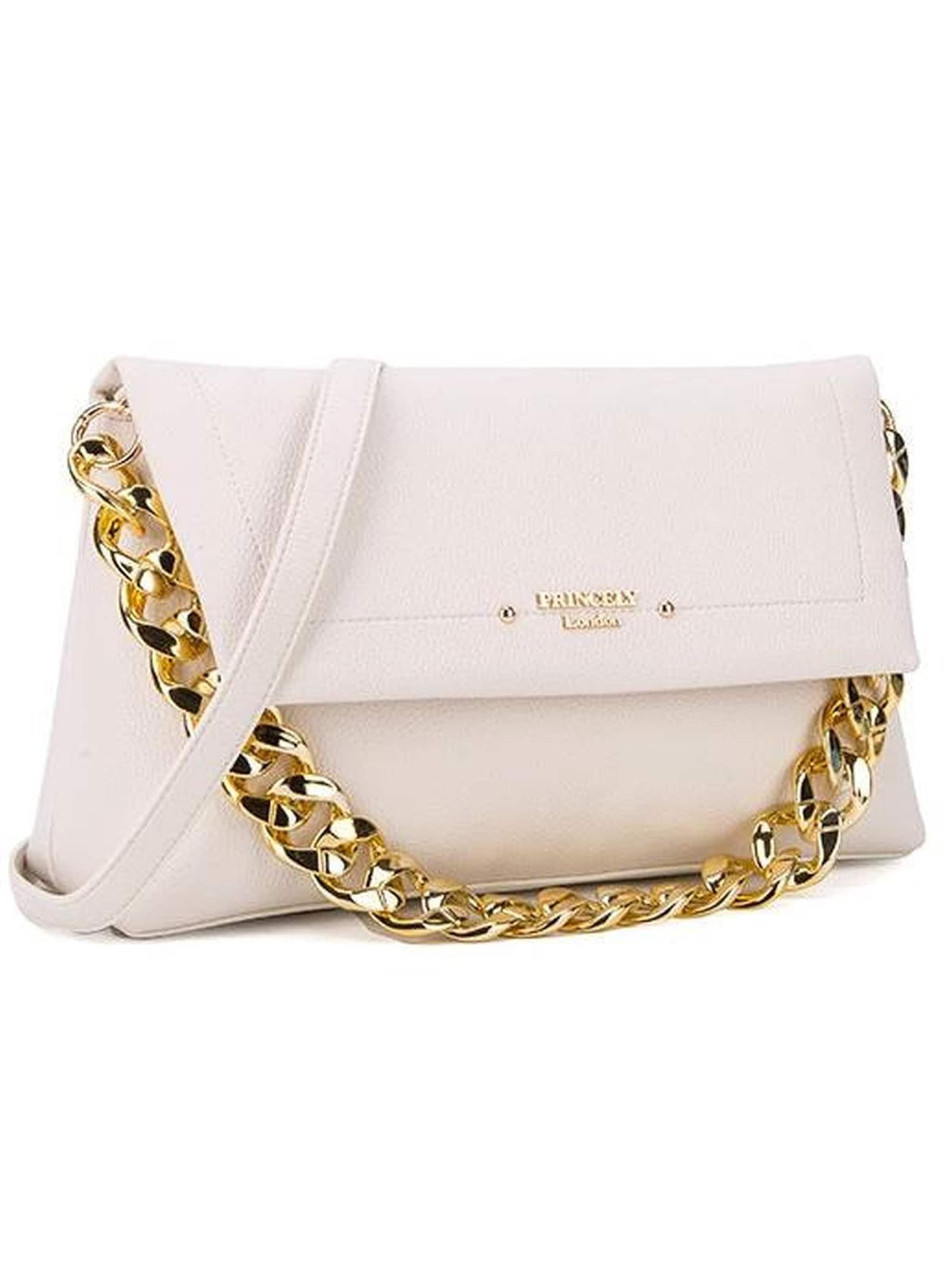 Princely London - Bolso de hombro 'Peggy' en blanco