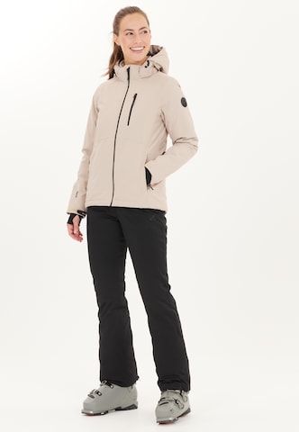 Whistler Athletic Jacket 'Drizzle' in Beige