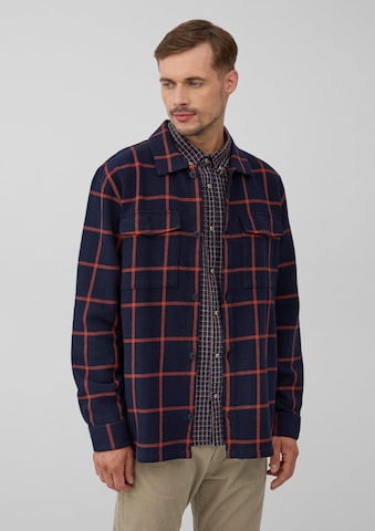 s.Oliver Comfort fit Overhemd in Blauw: voorkant