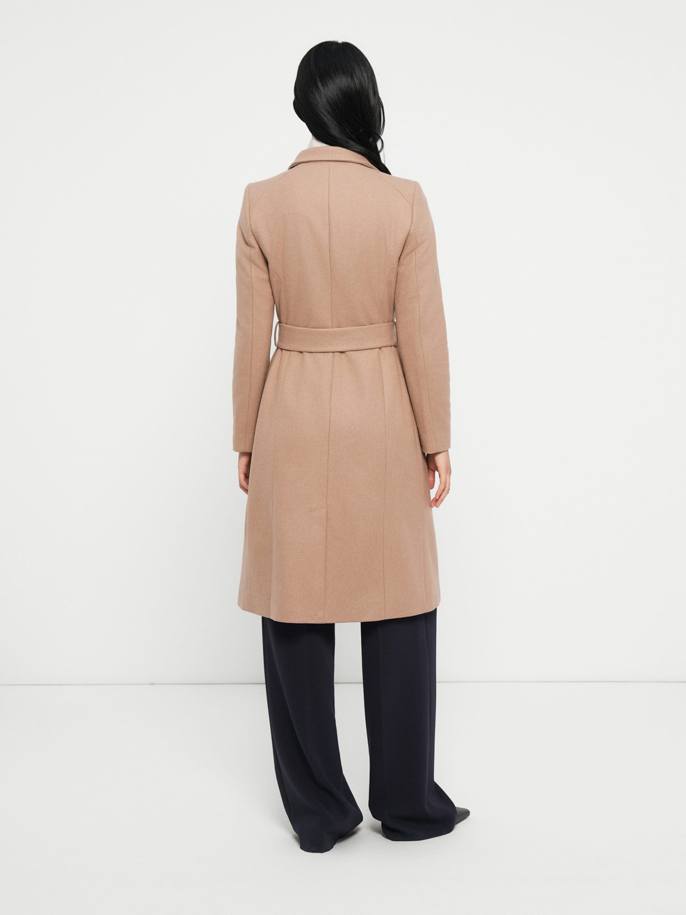 Ted Baker Between-Seasons Coat 'ROSE' in Camel | ABOUT YOU