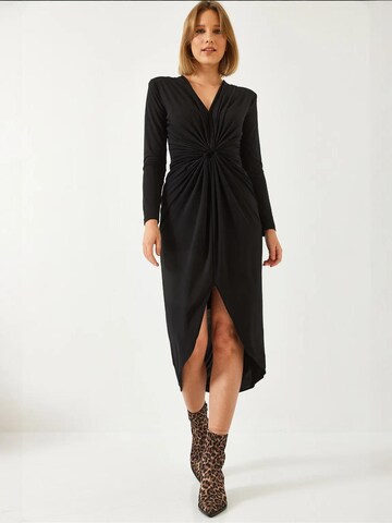 Robe Bianco Lucci en noir : devant