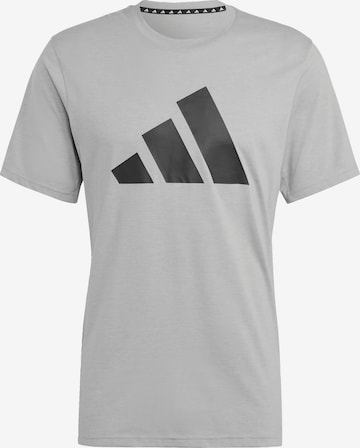 ADIDAS PERFORMANCE Funktionsshirt 'Train Essentials Feelready' in Grau: predná strana