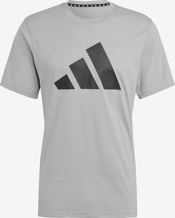 ADIDAS PERFORMANCE Functioneel shirt 'Train Essentials Feelready' in Grijs: voorkant