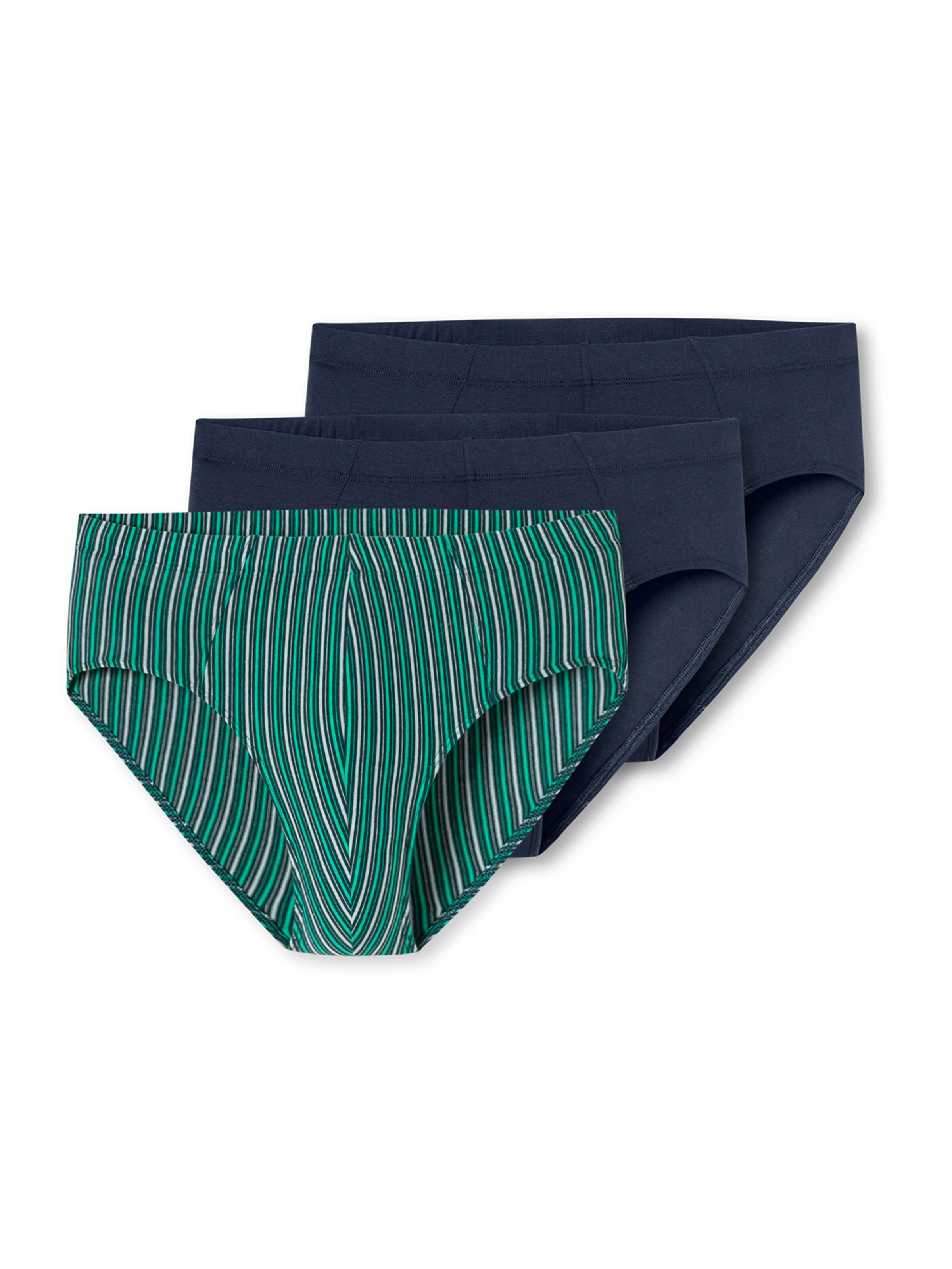 SCHIESSER Slip ' 95/5 Essentials ' in Blauw: voorkant