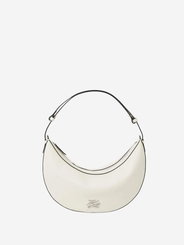 Karl Lagerfeld - Malas de tiracolo 'Karl Lagerfeld Sac Bandoulière Villa La Vigie Blanc' em branco: frente