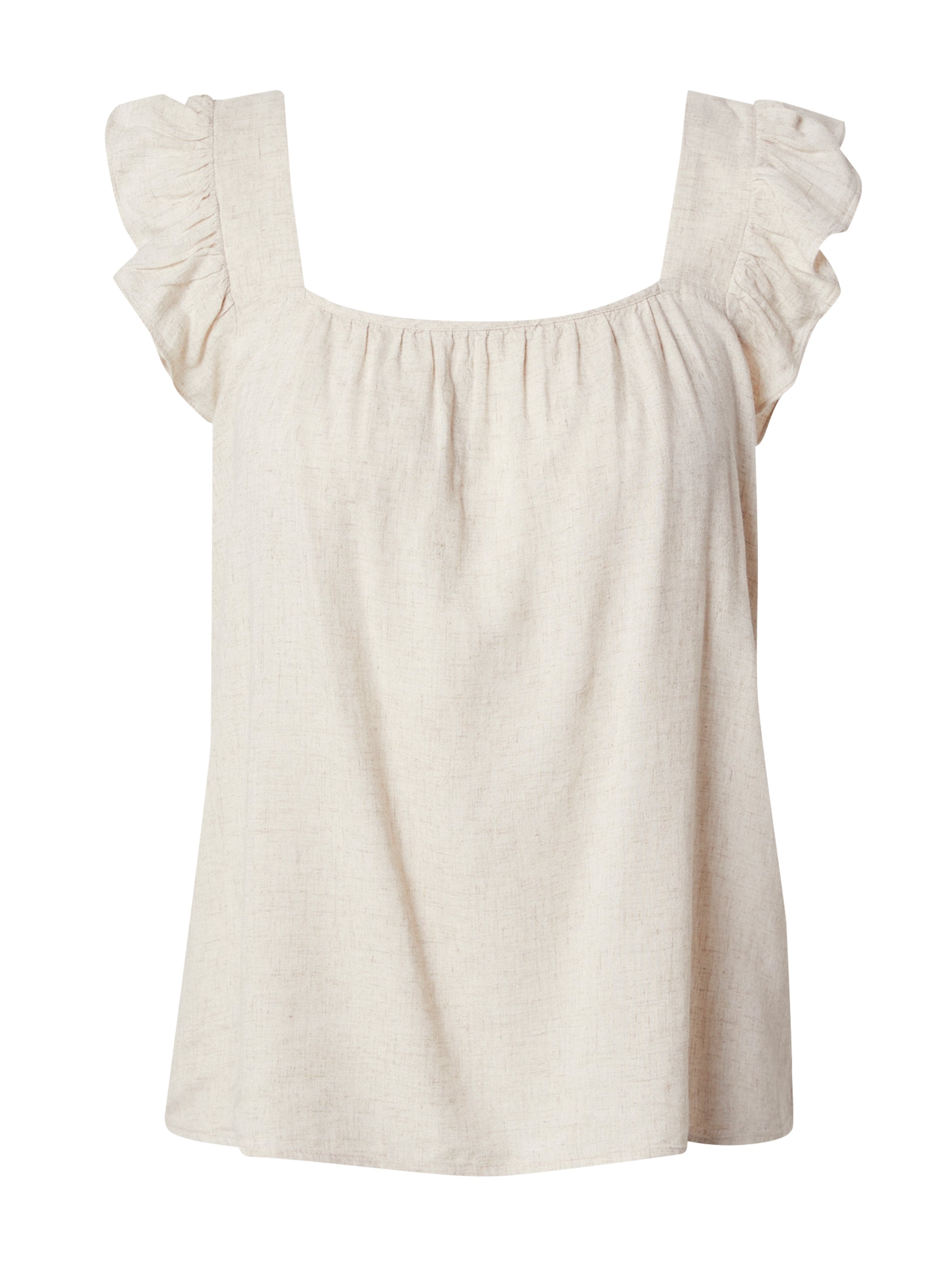 PIECES - Blusa 'PCPIA' en beige: frente