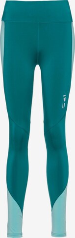 UNIFIT Skinny Workout Pants in Green: front