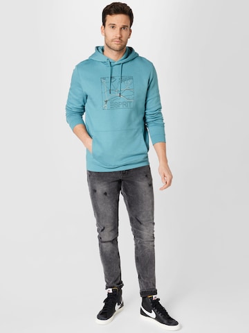 ESPRIT Sweatshirt in Blau