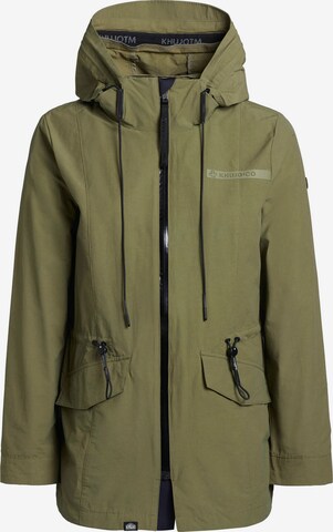 khujo Performance Jacket in Green: front