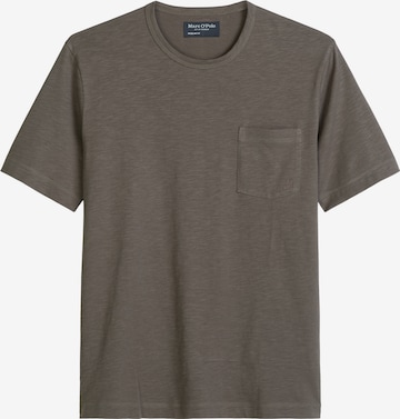 T-Shirt Marc O'Polo en marron : devant