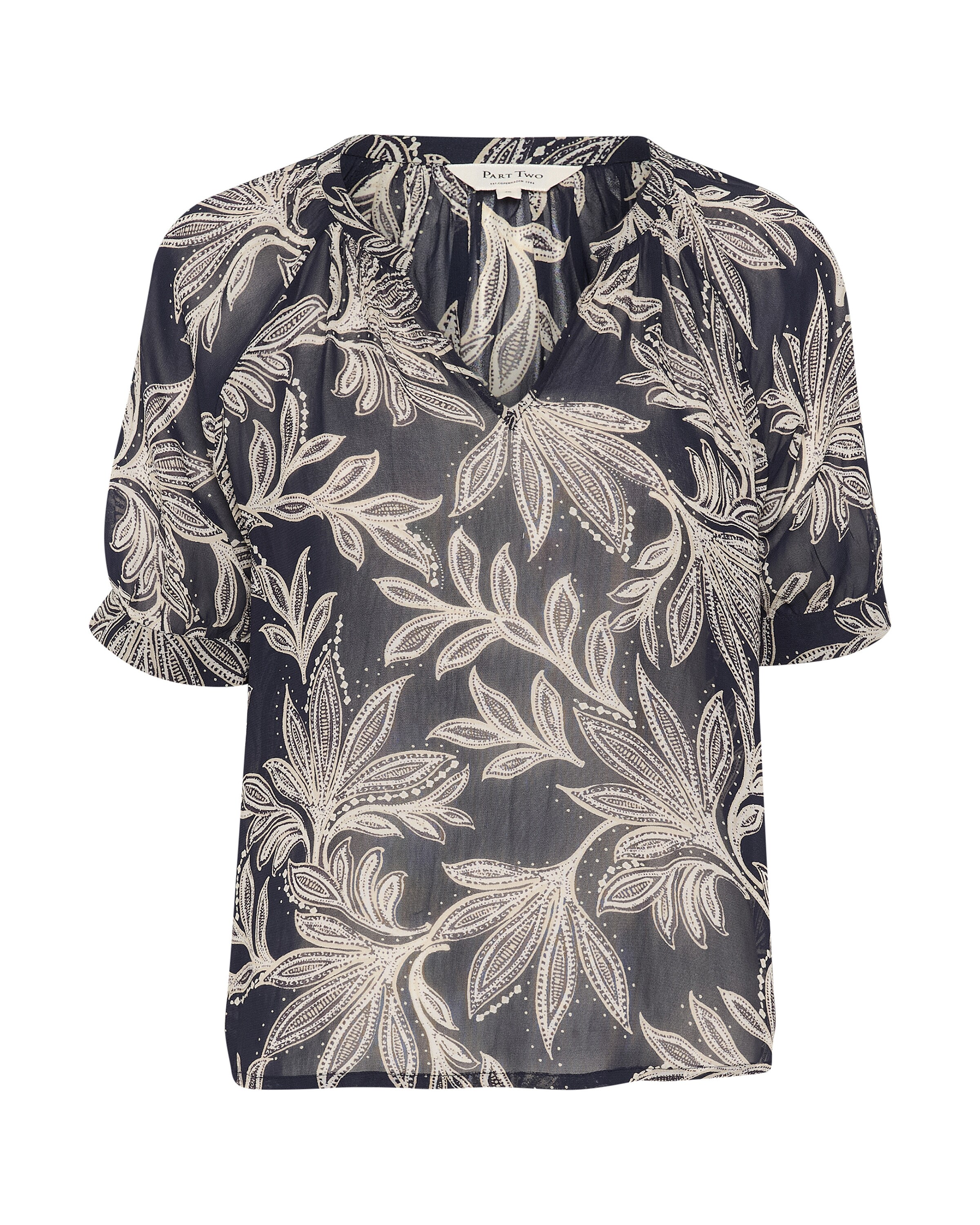 Part Two Blouse 'Popsy' in Blauw: voorkant