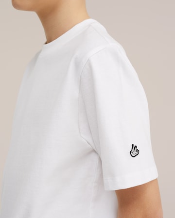 WE Fashion Paita värissä valkoinen