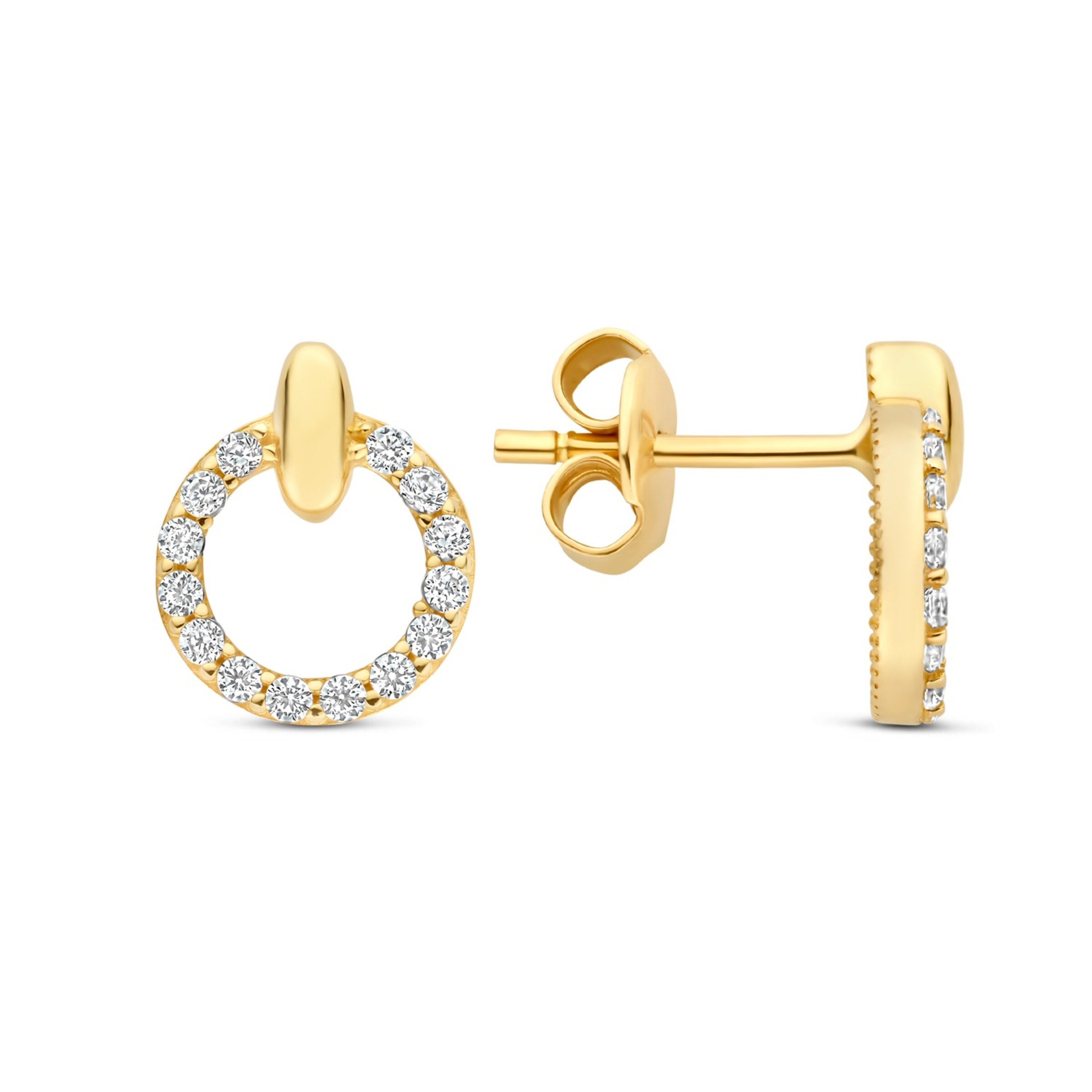 Beloro Jewels Earrings in Gold