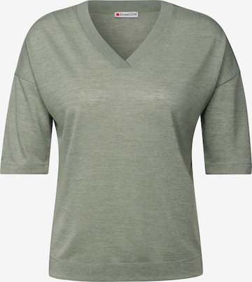 STREET ONE T-Shirt in Grün: Vorderseite