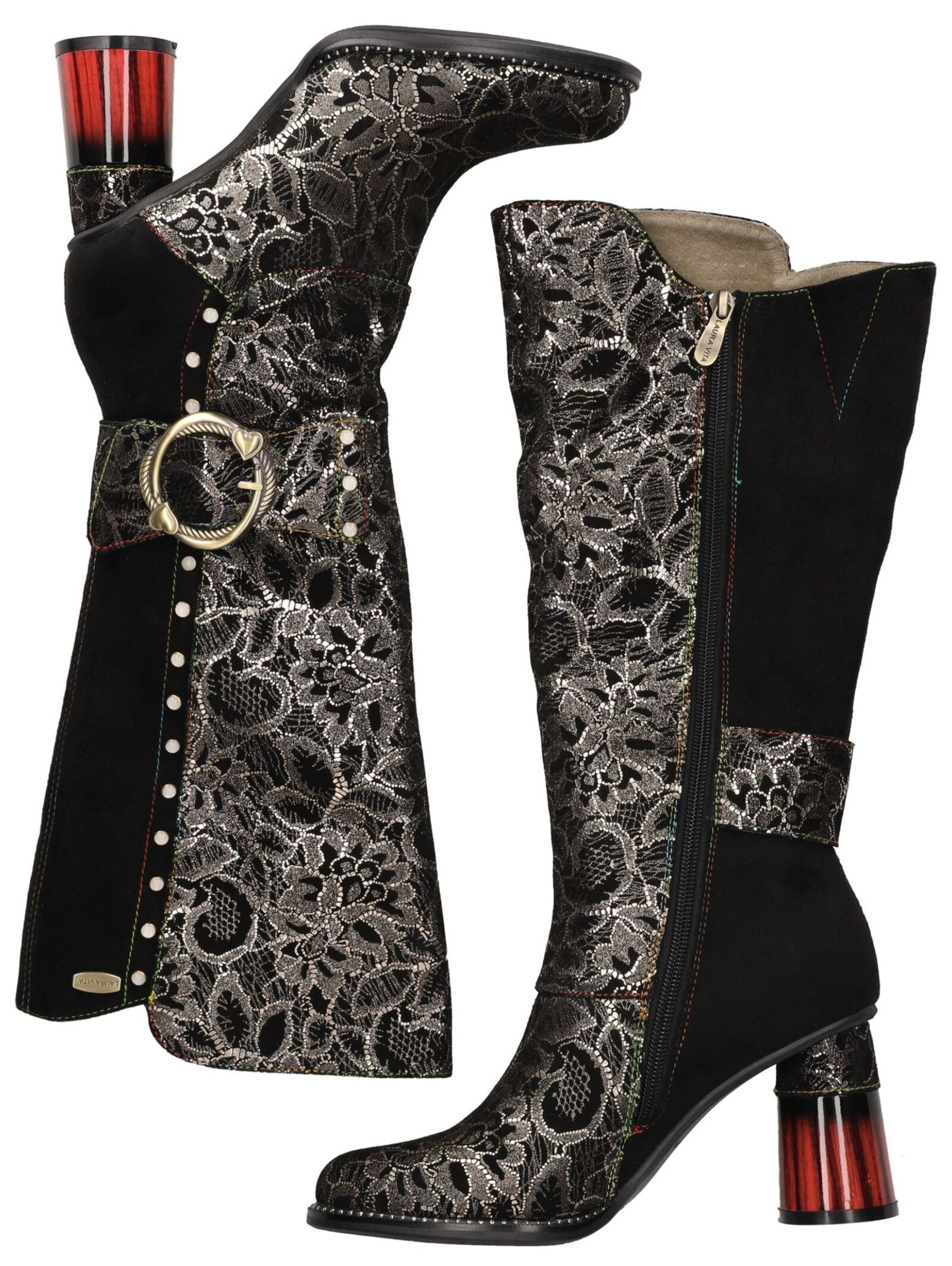 Bottes Laura Vita en argent