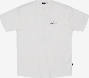 Dr. Denim Shirt 'Trooper' in White: front