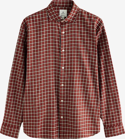 Next Košulja u svijetlosmeđa / pastelno žuta / tamno narančasta / bijela, Pregled proizvoda