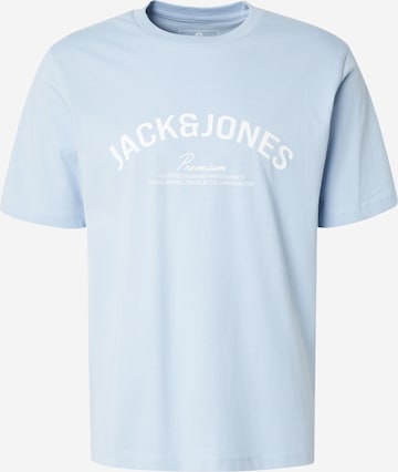 Jack & Jones Premium T-shirt 'JPRBLATOMMY' i blå: framsida
