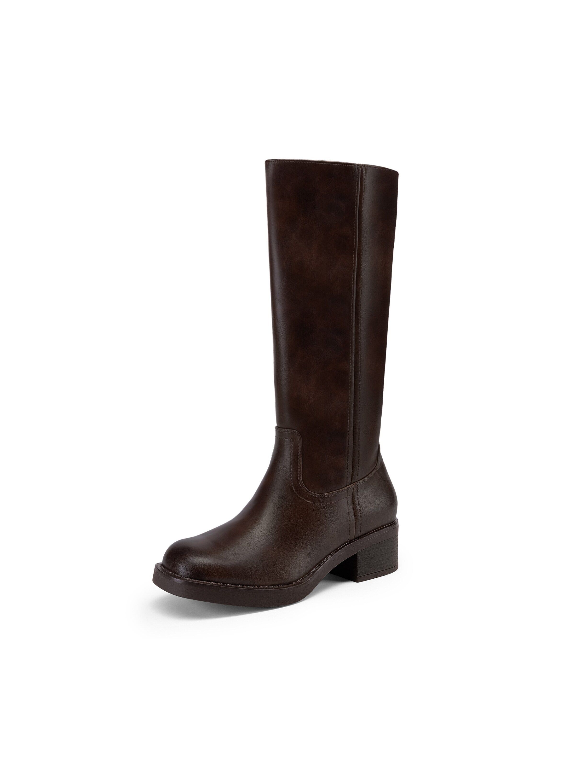 Dream Pairs Boots in Brown: front