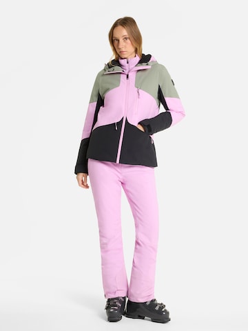 ZIENER Slim fit Outdoor Pants 'Z' in Pink