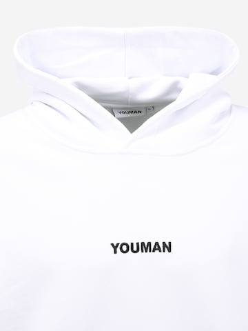 Youman Sweatshirt 'Joe' in White