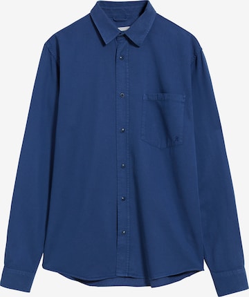 ARMEDANGELS Regular fit Button Up Shirt in Blue: front