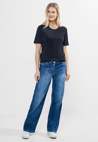 CECIL T-Shirt (GOTS) in Blau