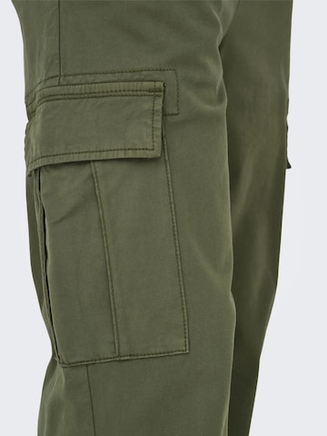 Only & Sons Loosefit Broek 'ONSSinus' in Groen
