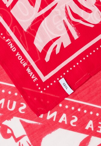 CECIL Tuch in Rot