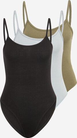 Missguided Petite Shirt body in Gemengde kleuren: voorkant